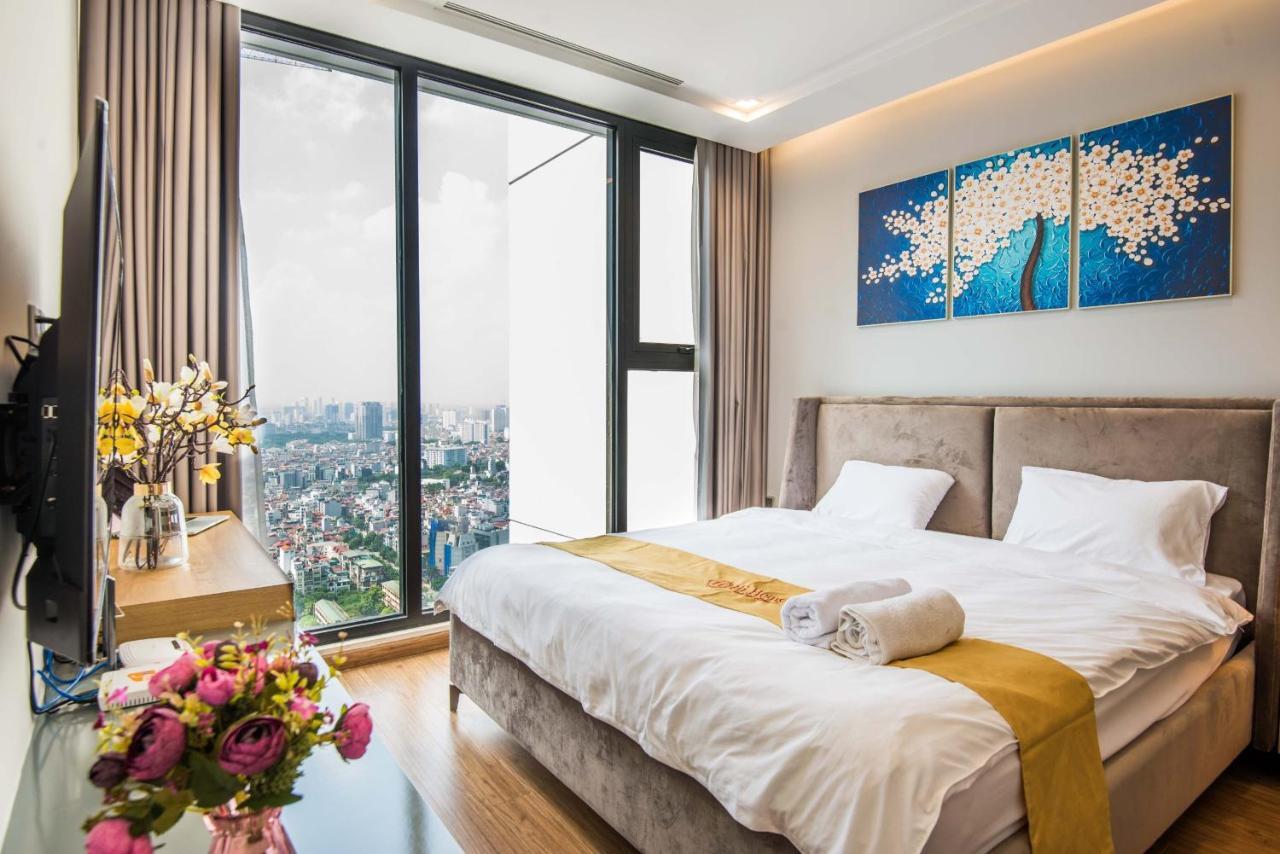 Hi-Home Suites - Vinhomes Metropolis Hanoï Extérieur photo